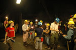 Inside the mine